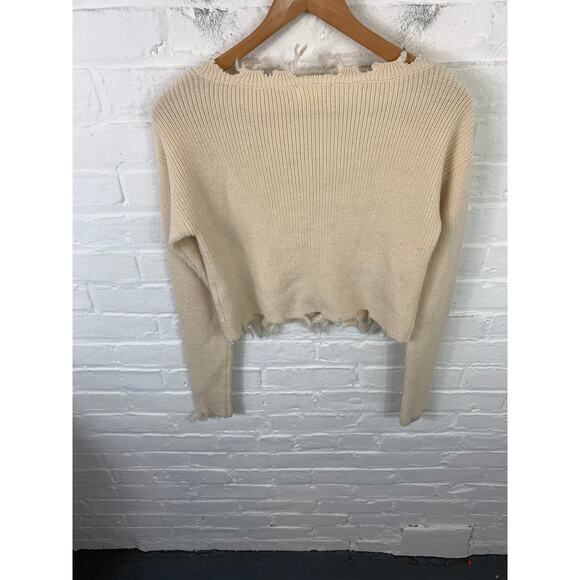 Lovers + Friends Women's Prospect Pullover Sweater Long Sleeve Size Large - Picture 4 of 6